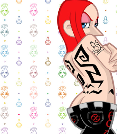 maori-chick-sticker